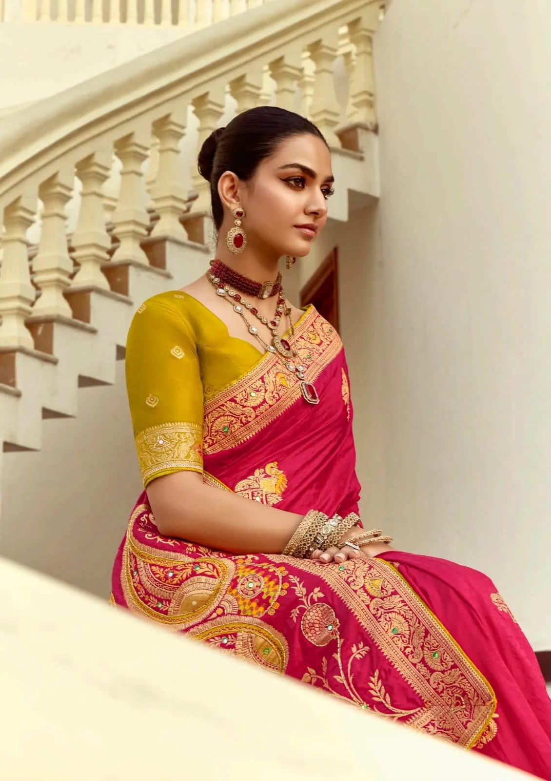 Buy Paithani Silk Saree in Surat - Reseller Bazzar