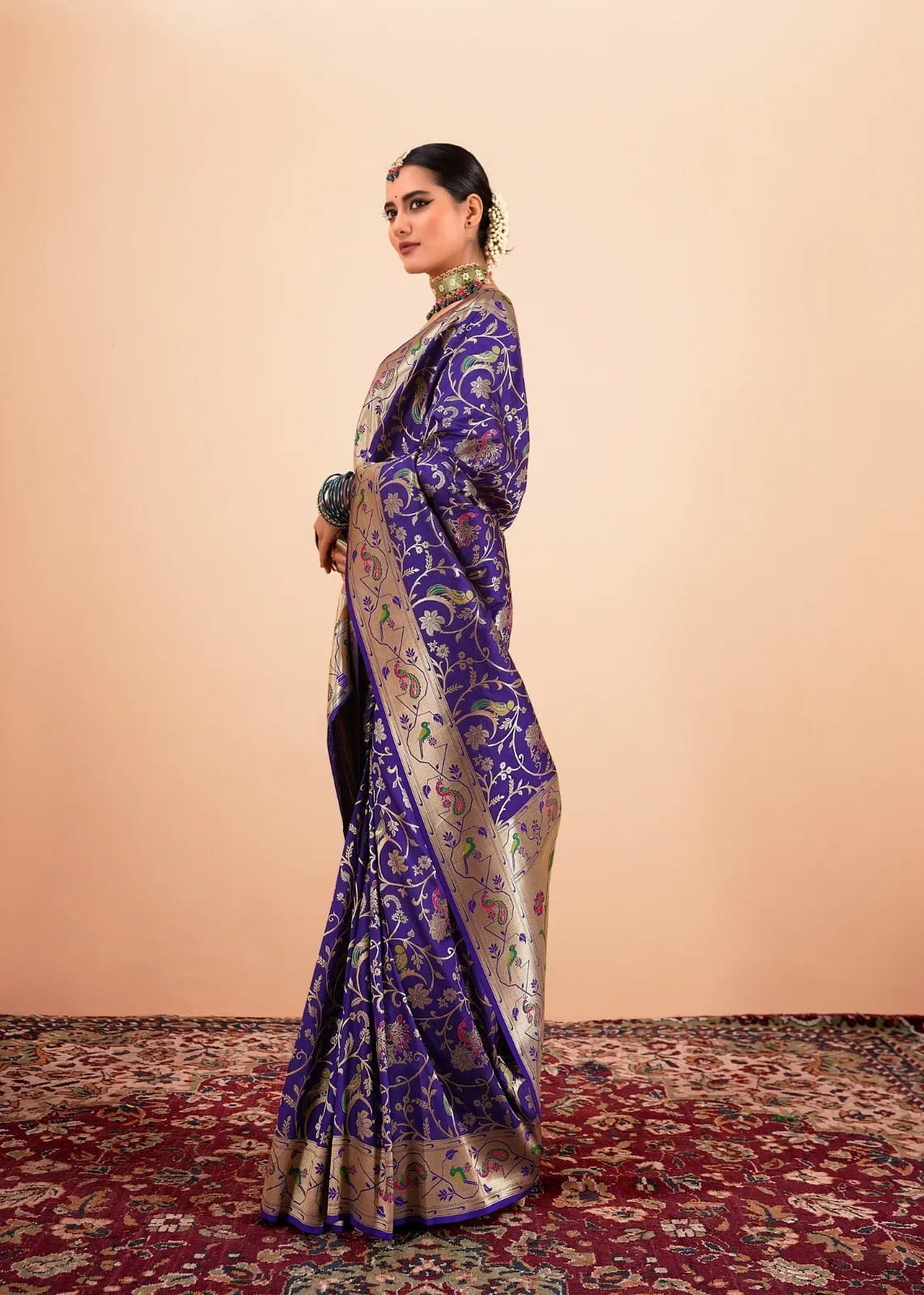 Buy Paithani Silk Saree in Surat - Reseller Bazzar