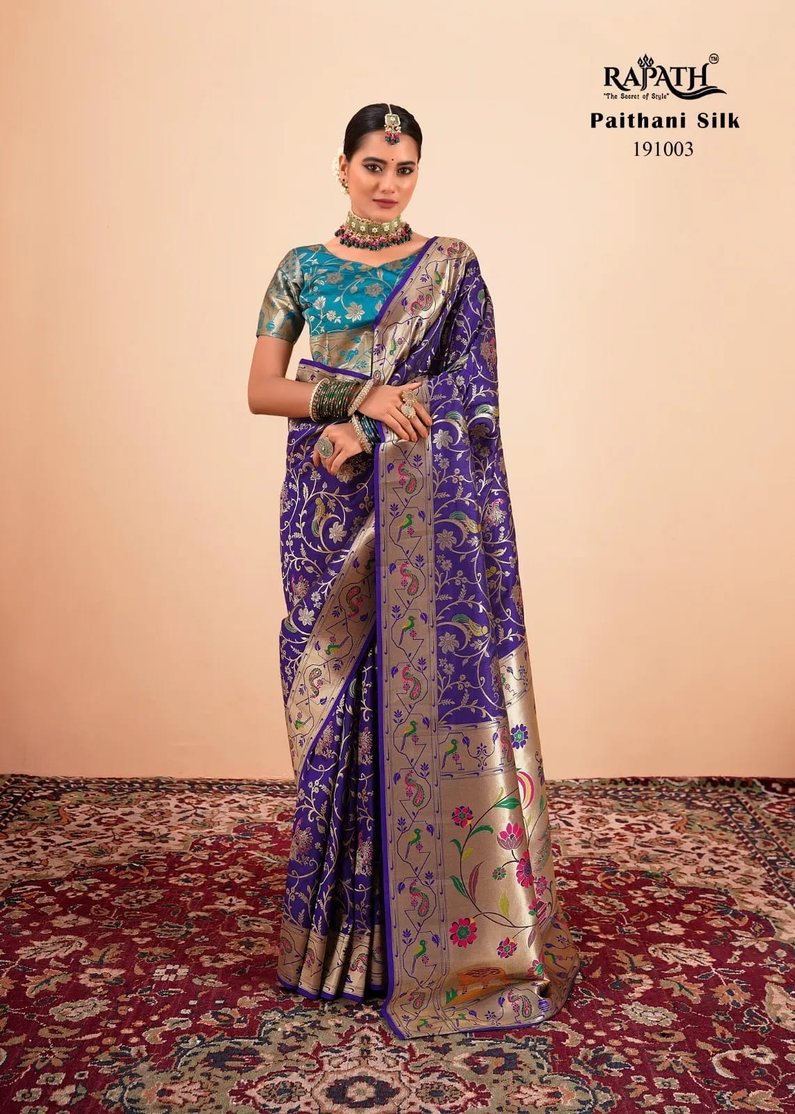 Buy Paithani Silk Saree in Surat - Reseller Bazzar