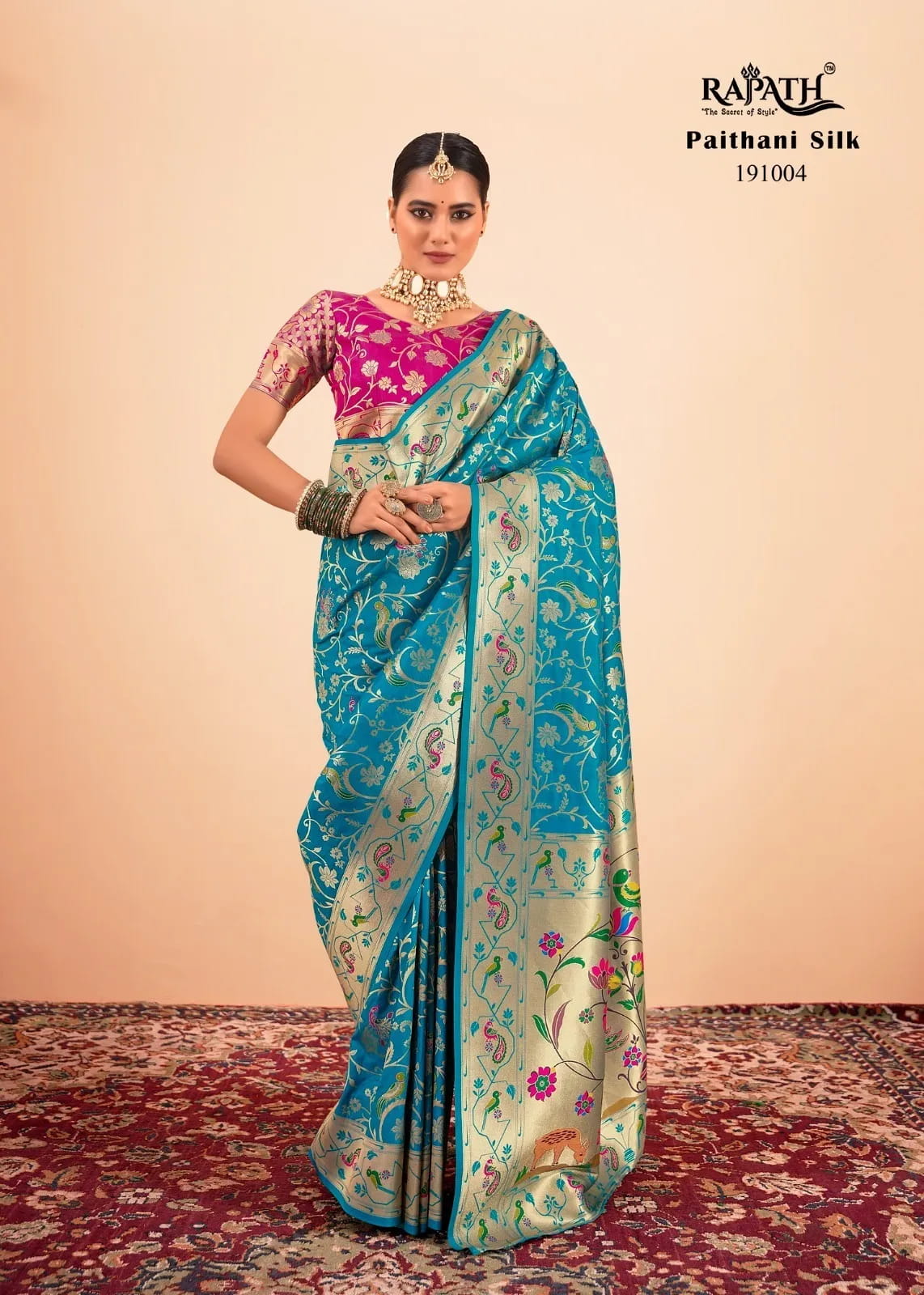 Buy Paithani Silk Saree in Surat - Reseller Bazzar