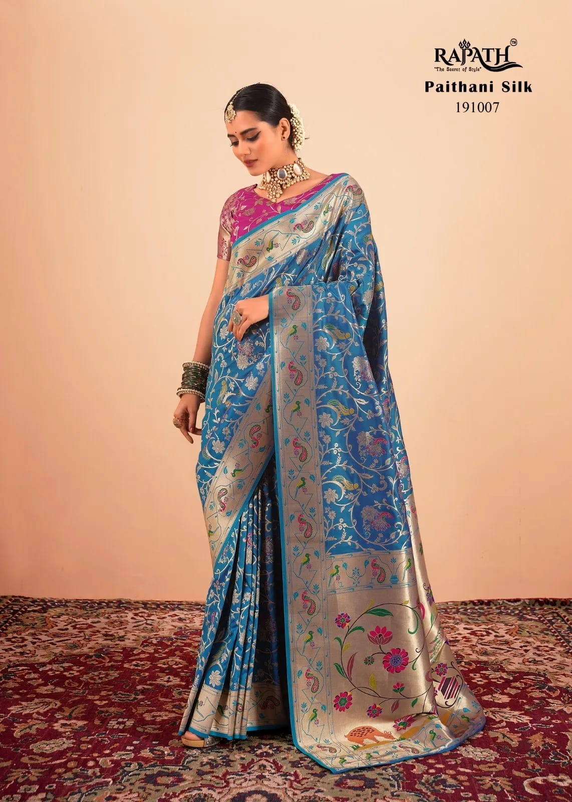 Buy Paithani Silk Saree in Surat - Reseller Bazzar