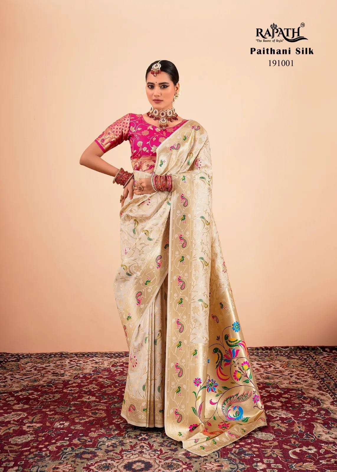 Buy Paithani Silk Saree in Surat - Reseller Bazzar