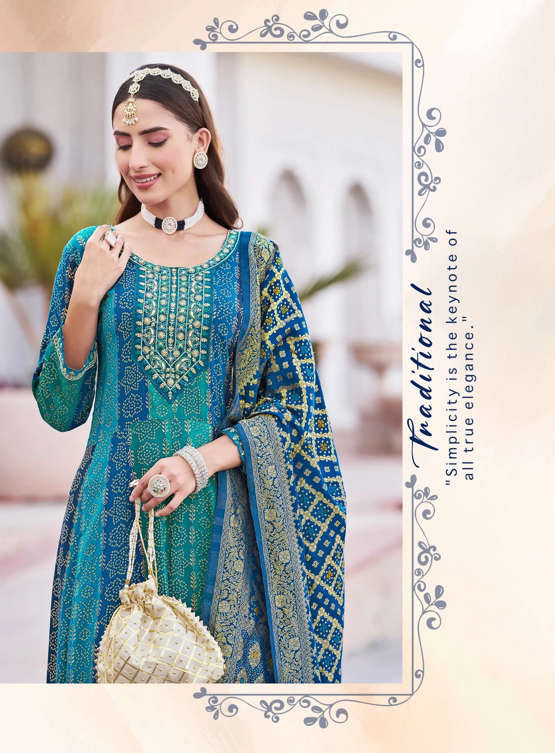 Buy Anarkali Gown in Surat - Reseller Bazzar