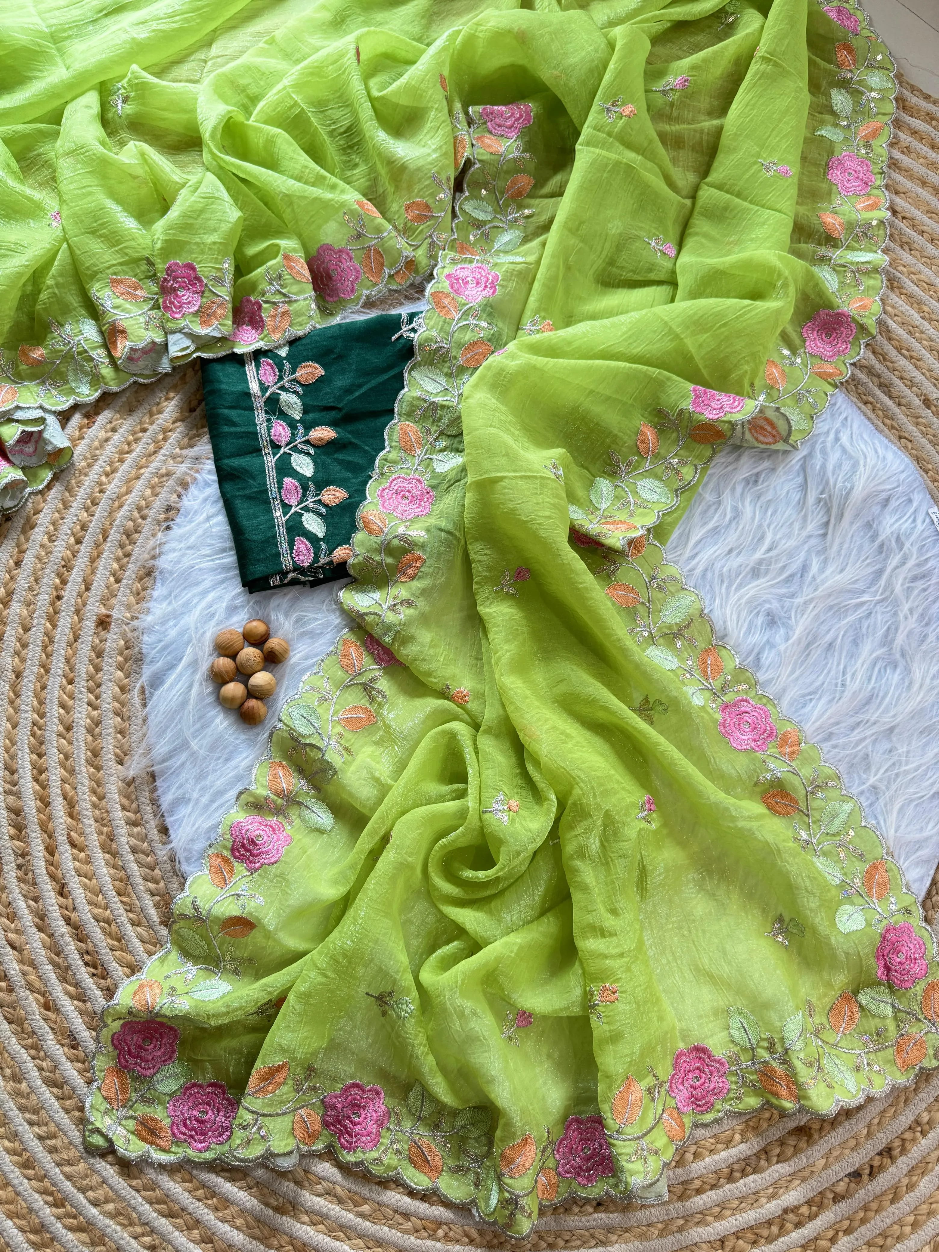 Buy Dual Tone Silk Saree in Surat - Reseller Bazzar