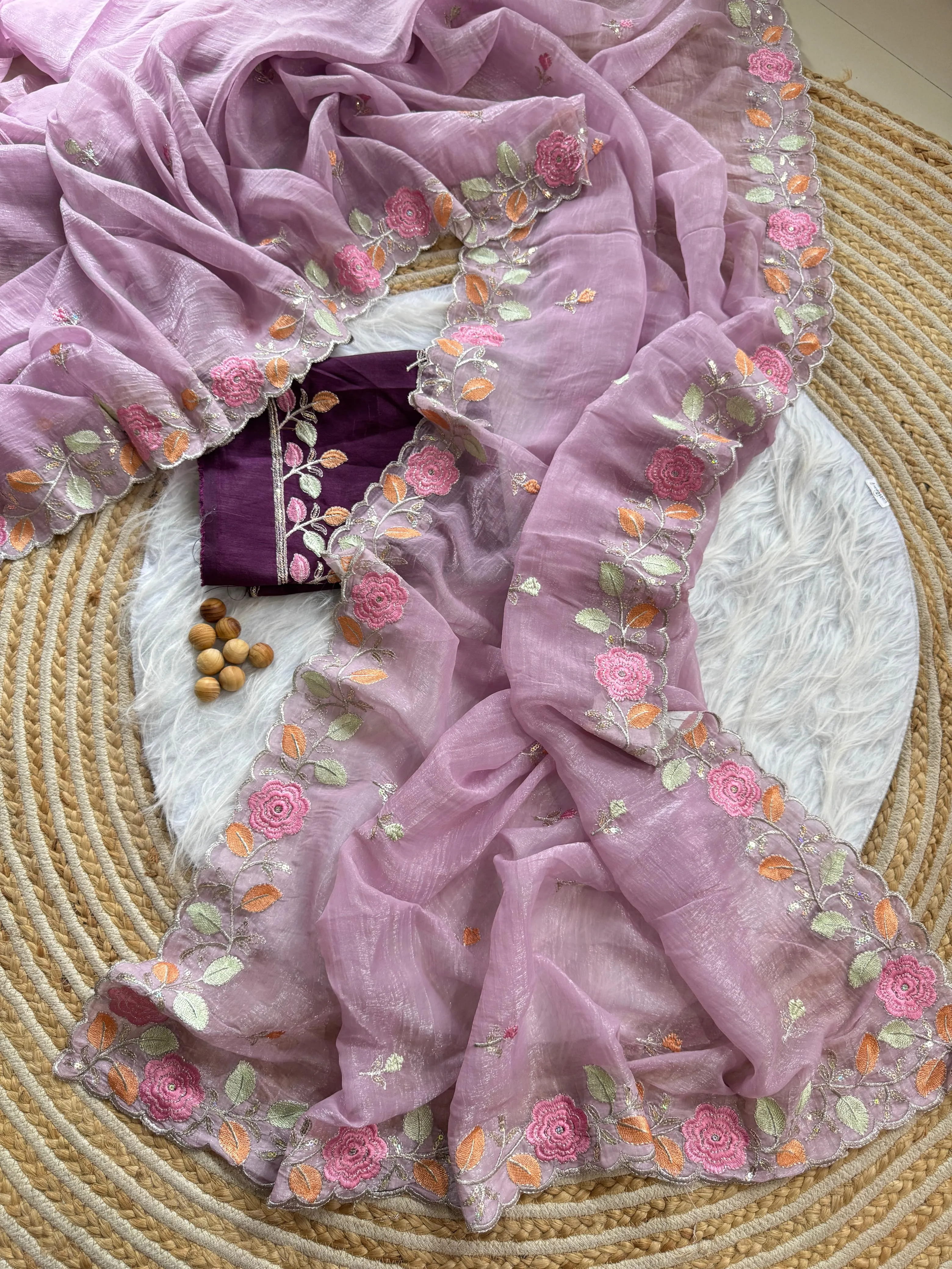 Buy Dual Tone Silk Saree in Surat - Reseller Bazzar