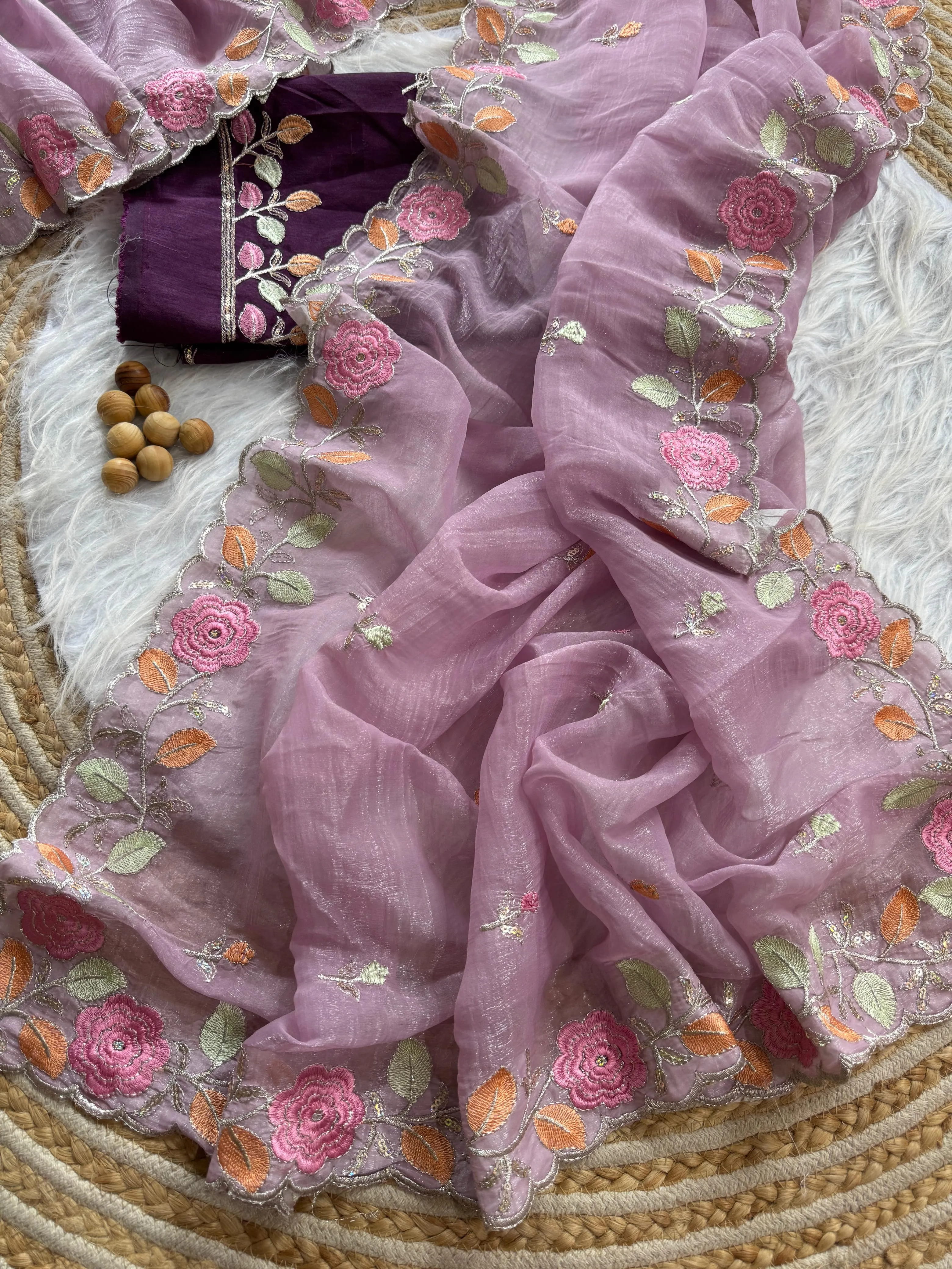 Buy Dual Tone Silk Saree in Surat - Reseller Bazzar