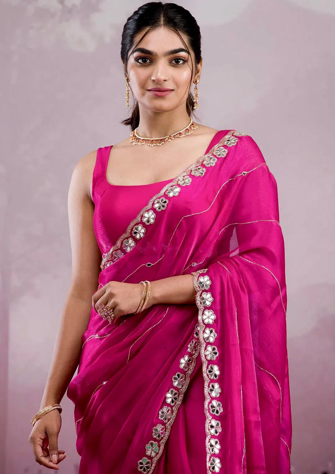 Buy Beautiful Party Wear Premium Saree in Surat - Reseller Bazzar