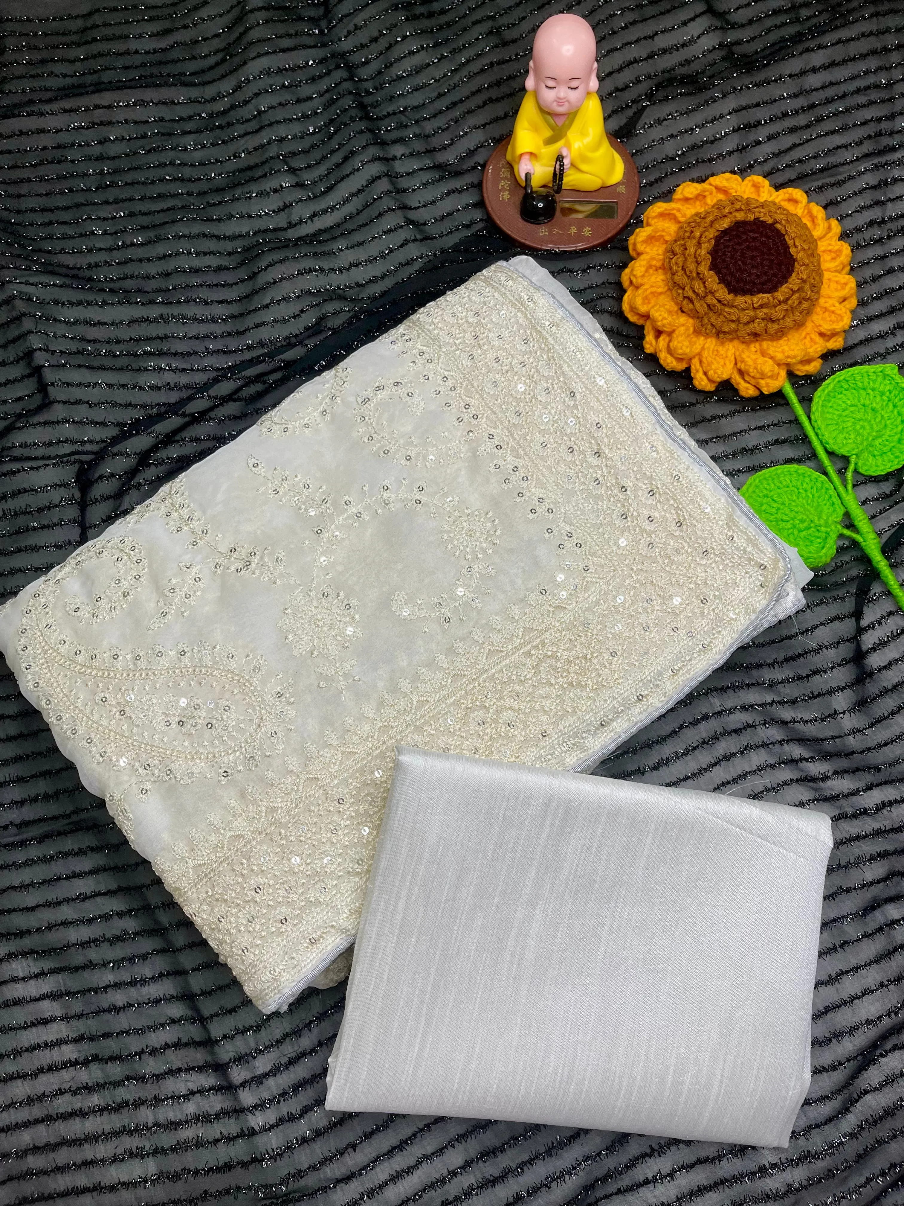 Buy Silk Fabric Premium Saree in Surat - Reseller Bazzar