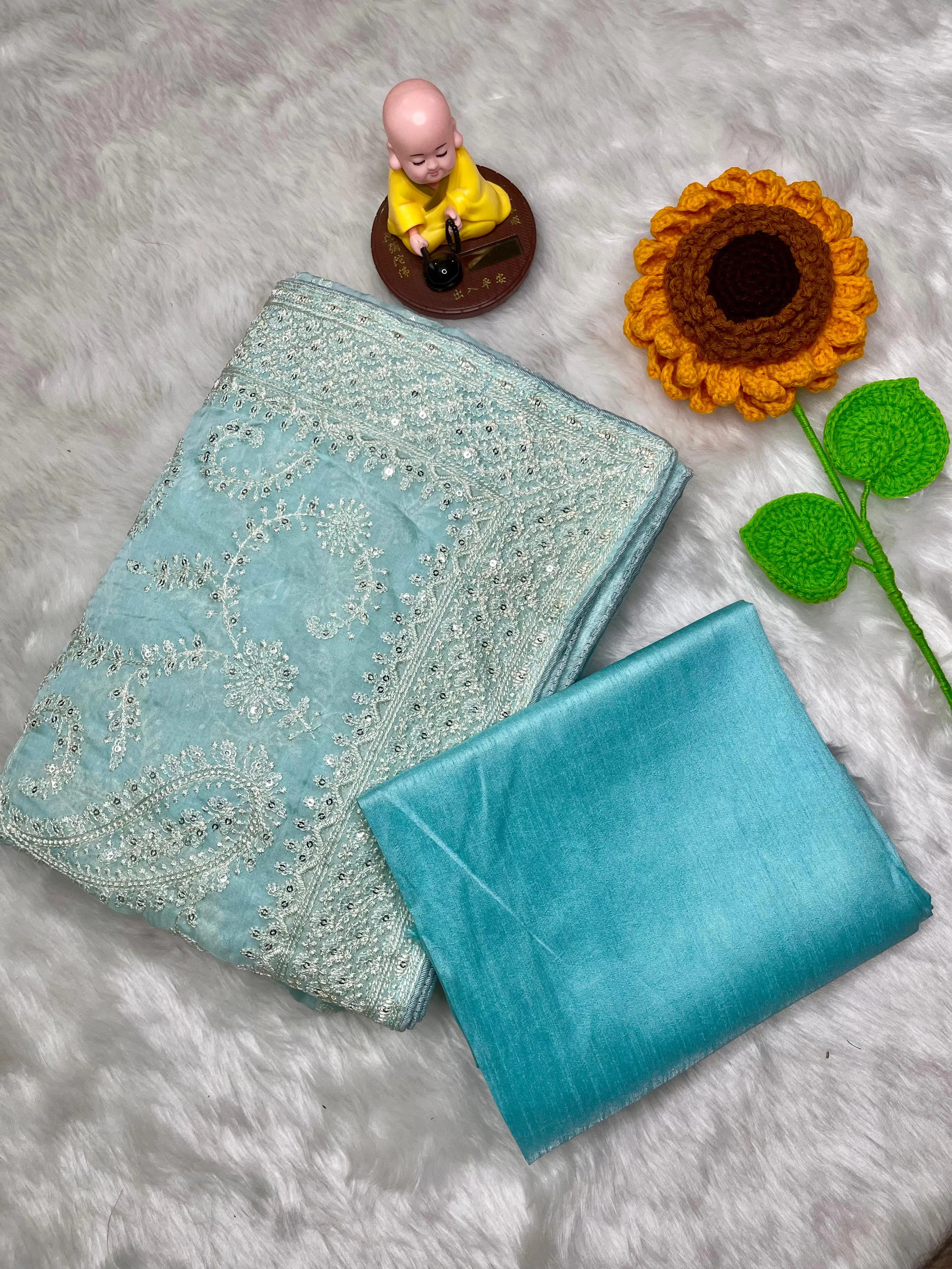 Buy Silk Fabric Premium Saree in Surat - Reseller Bazzar