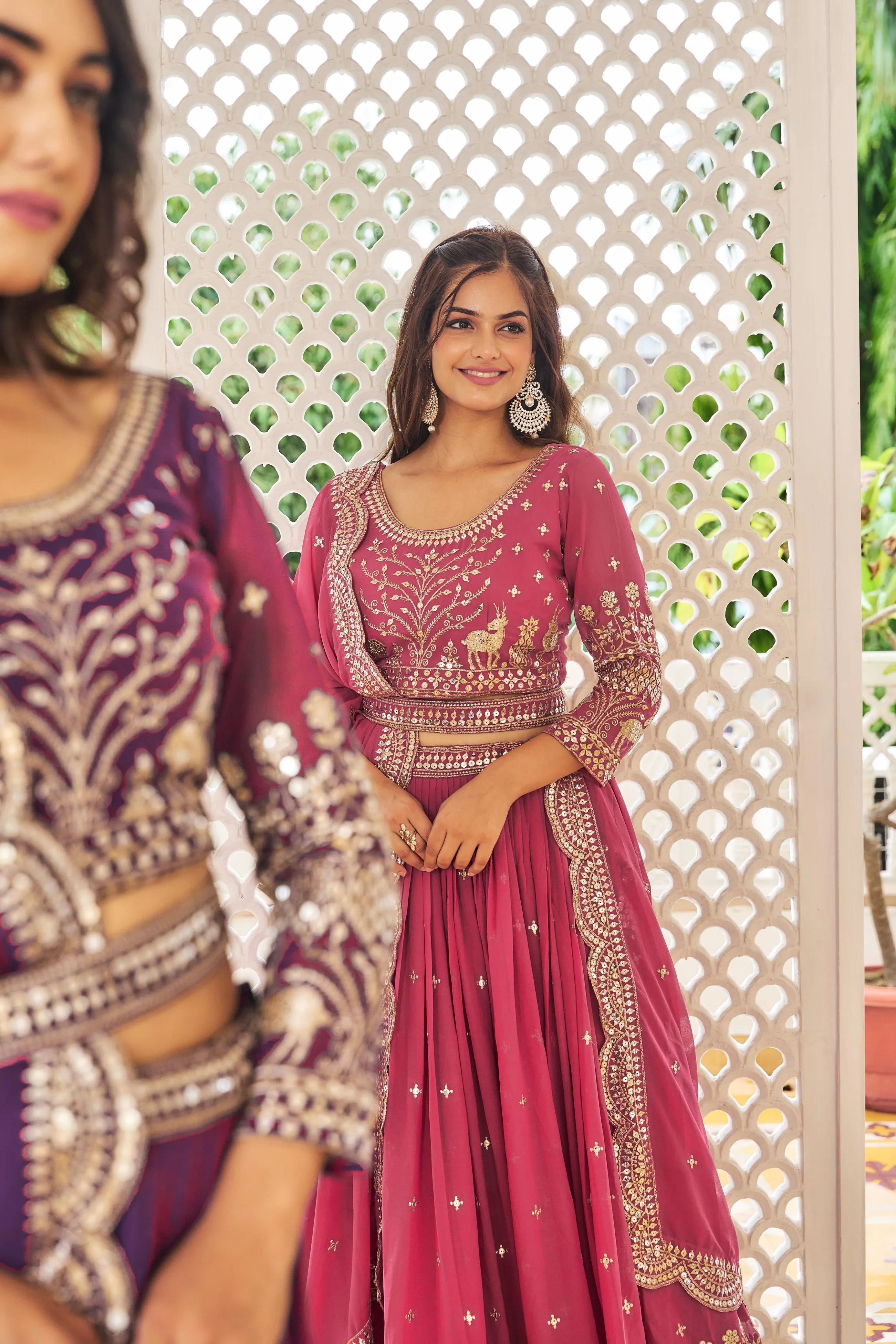 Buy Heavy Fox Georgette Premium Gown in Surat - Reseller Bazzar