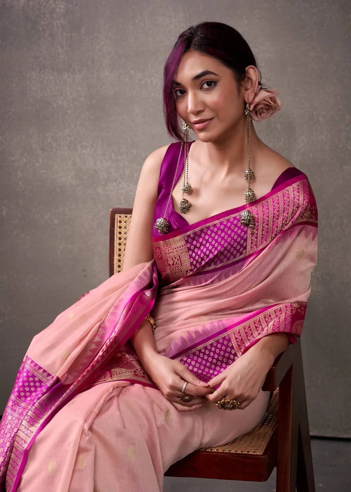 Buy Tuti Fruti Silk Premium Saree in Surat | Reseller Bazzar