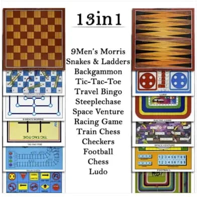 Buy 13 in 1 Family Board Magnetic Game in Vadodara - Reseller Bazzar
