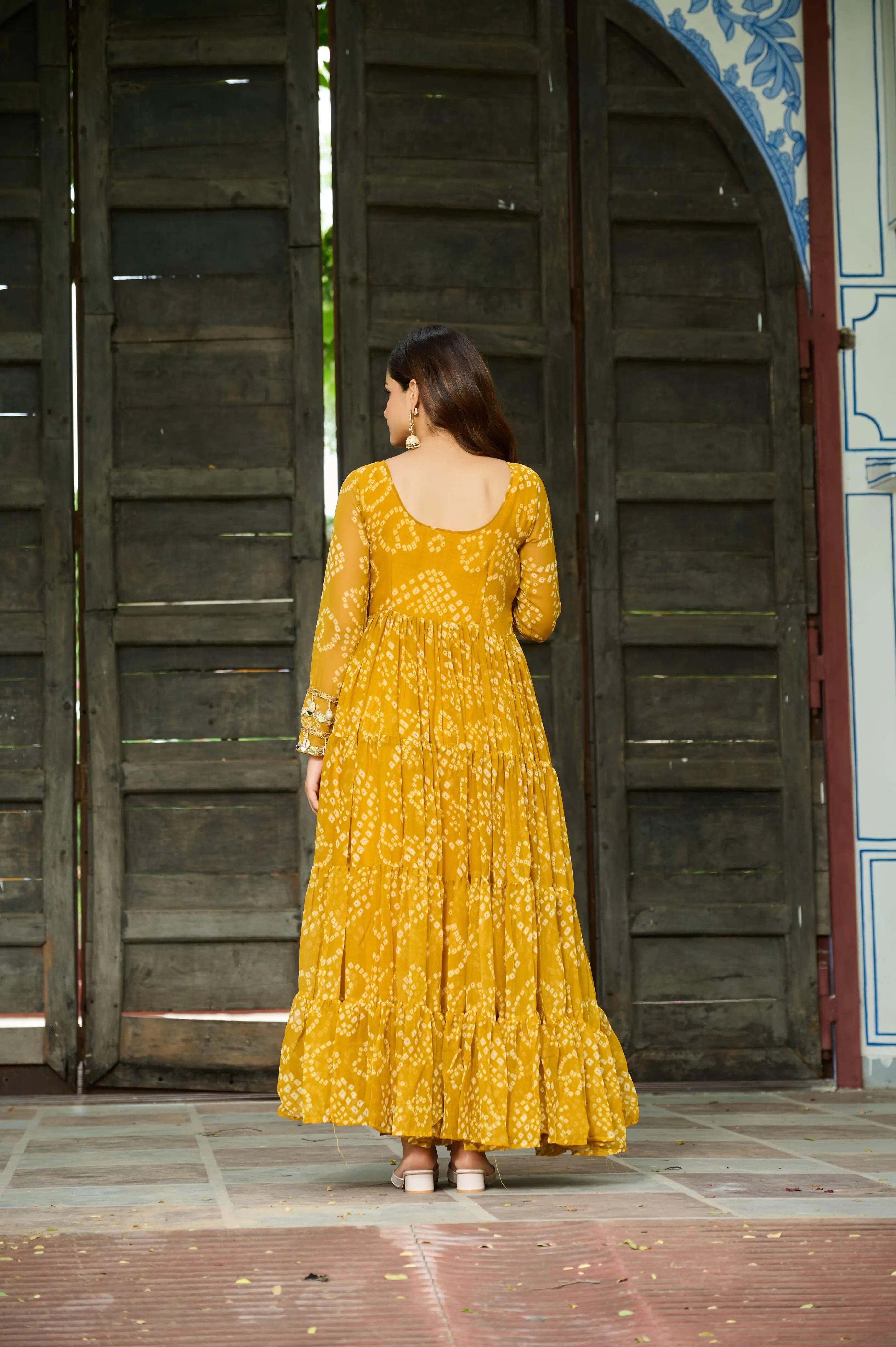 Bandhani Print Work Navratri outfits in Surat