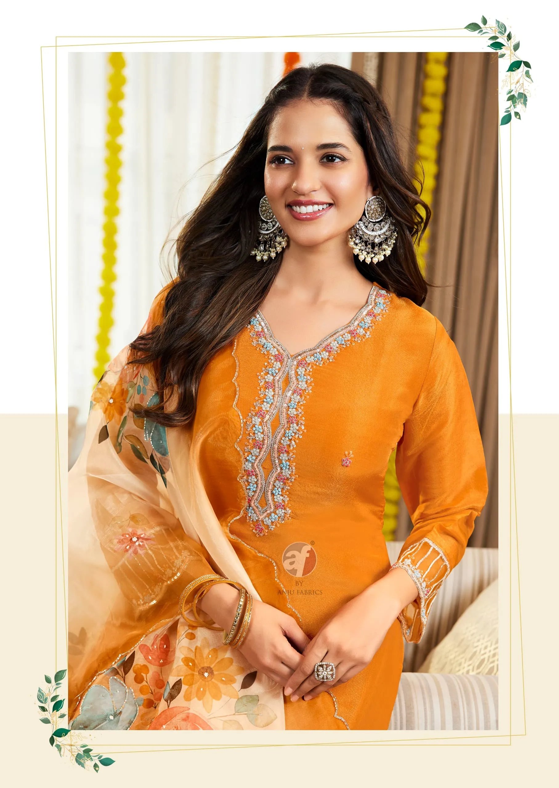 Kurti Pant with Dupatta Salwar Suit Set for Festive Wear in Surat