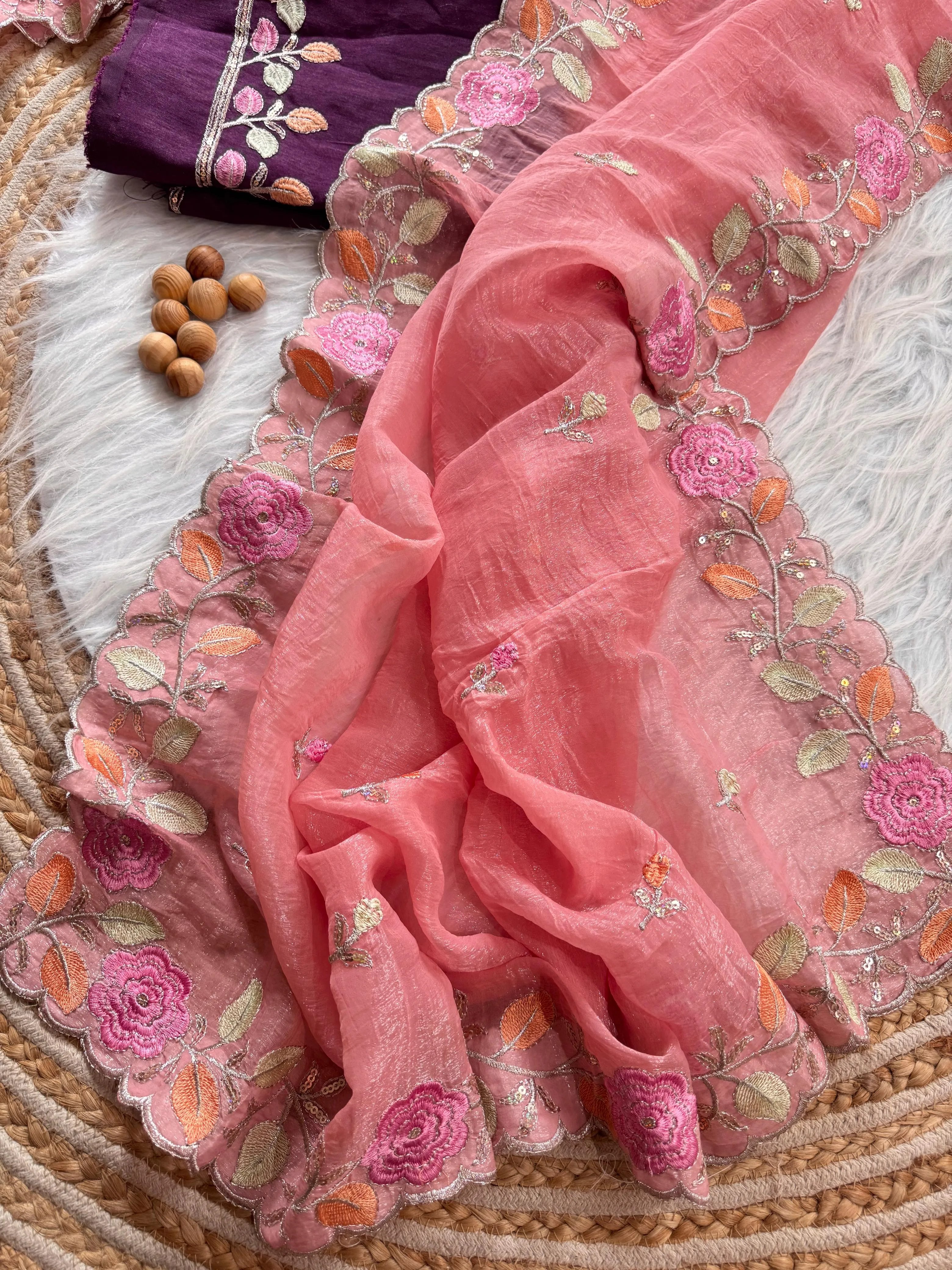 Dual Tone Silk Saree in Surat
