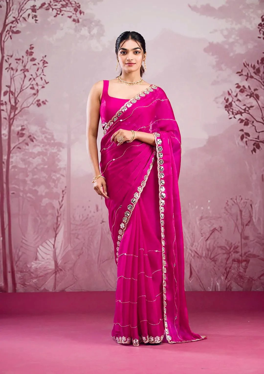 Beautiful Party Wear Premium Saree in Surat