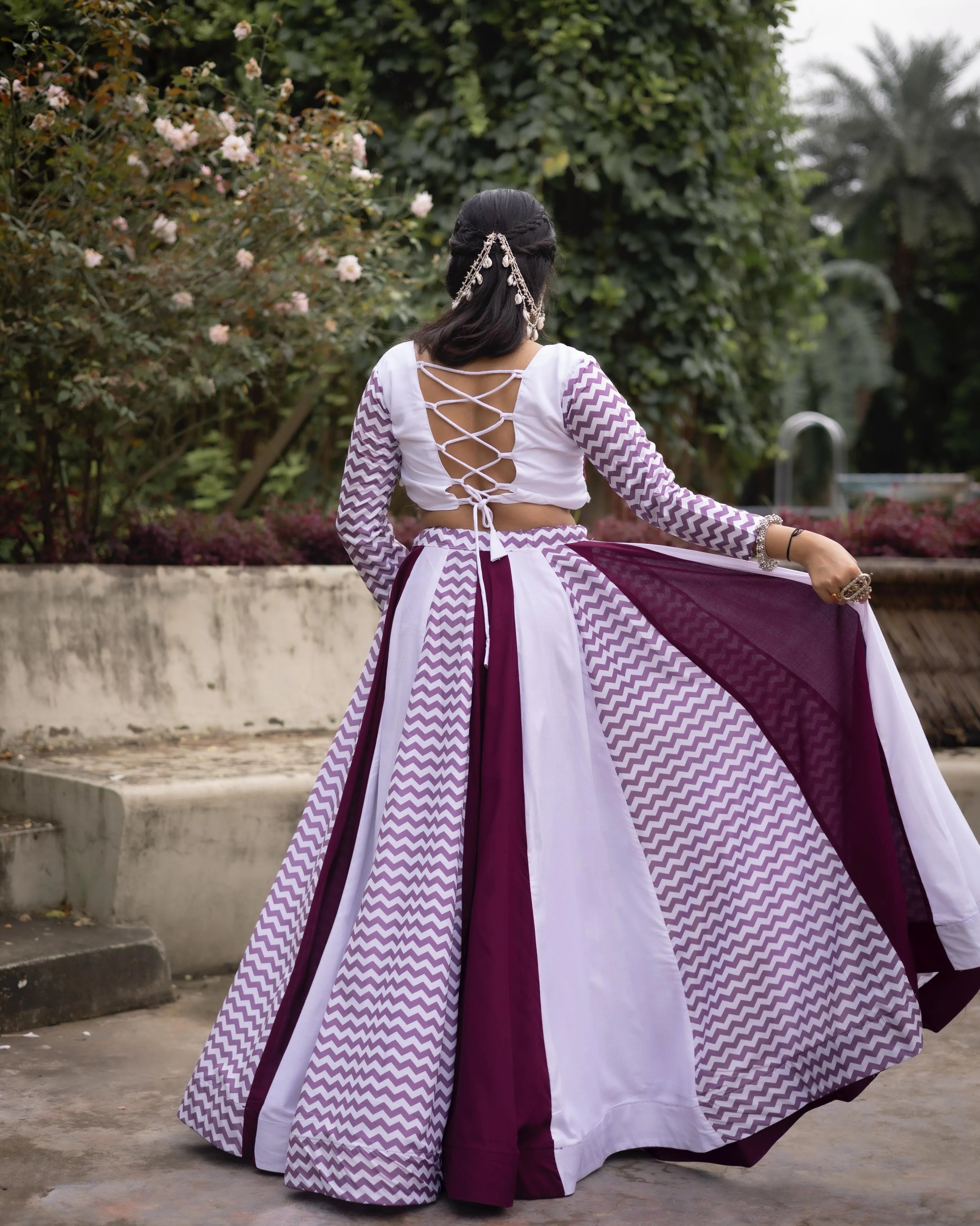 Navratri lehenga choli Rayon Cotton Sets in Surat
