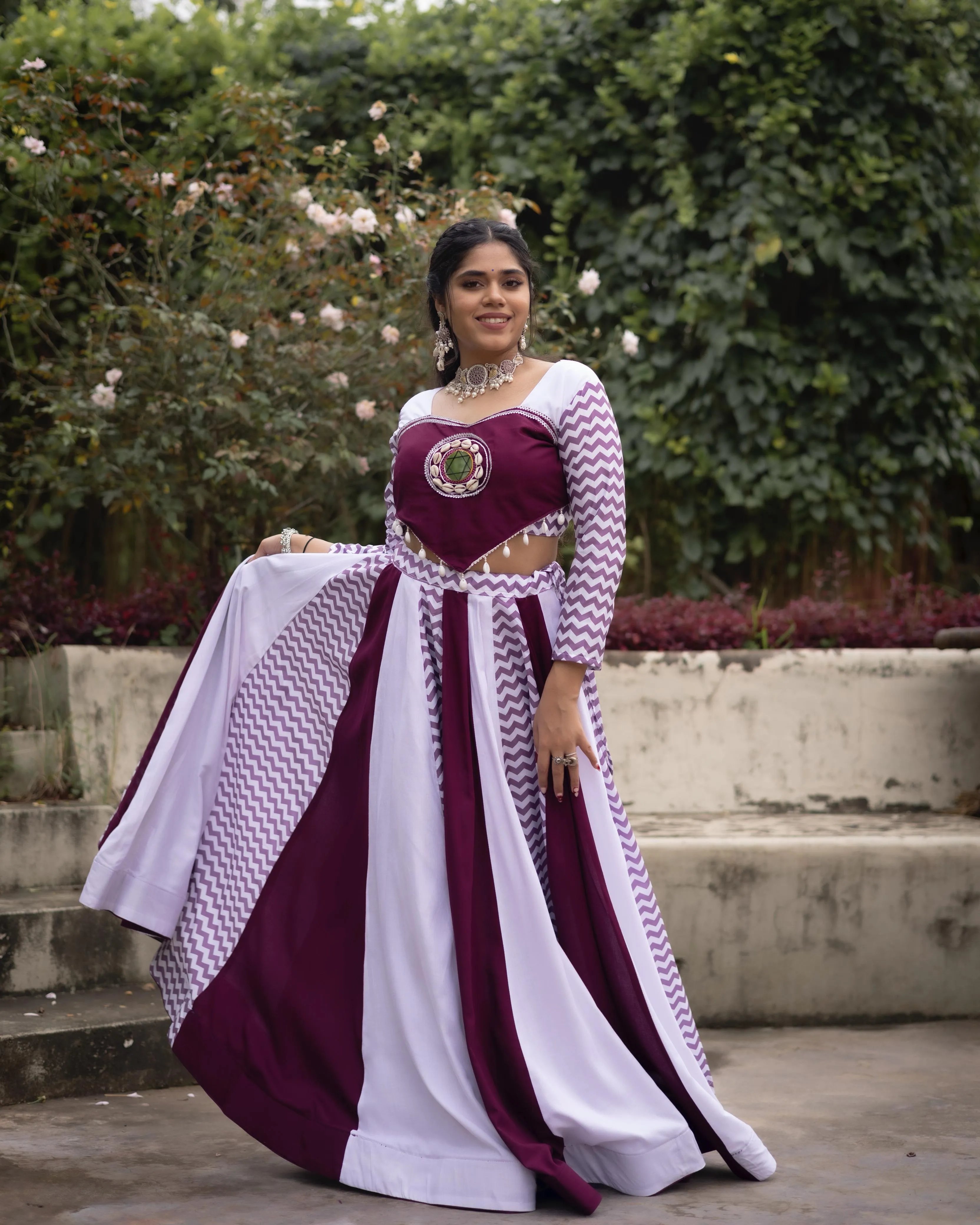 Navratri lehenga choli Rayon Cotton Sets in Surat