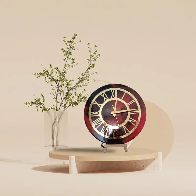Premium Customised Handmade Resin Wall Clock in Ahmedabad