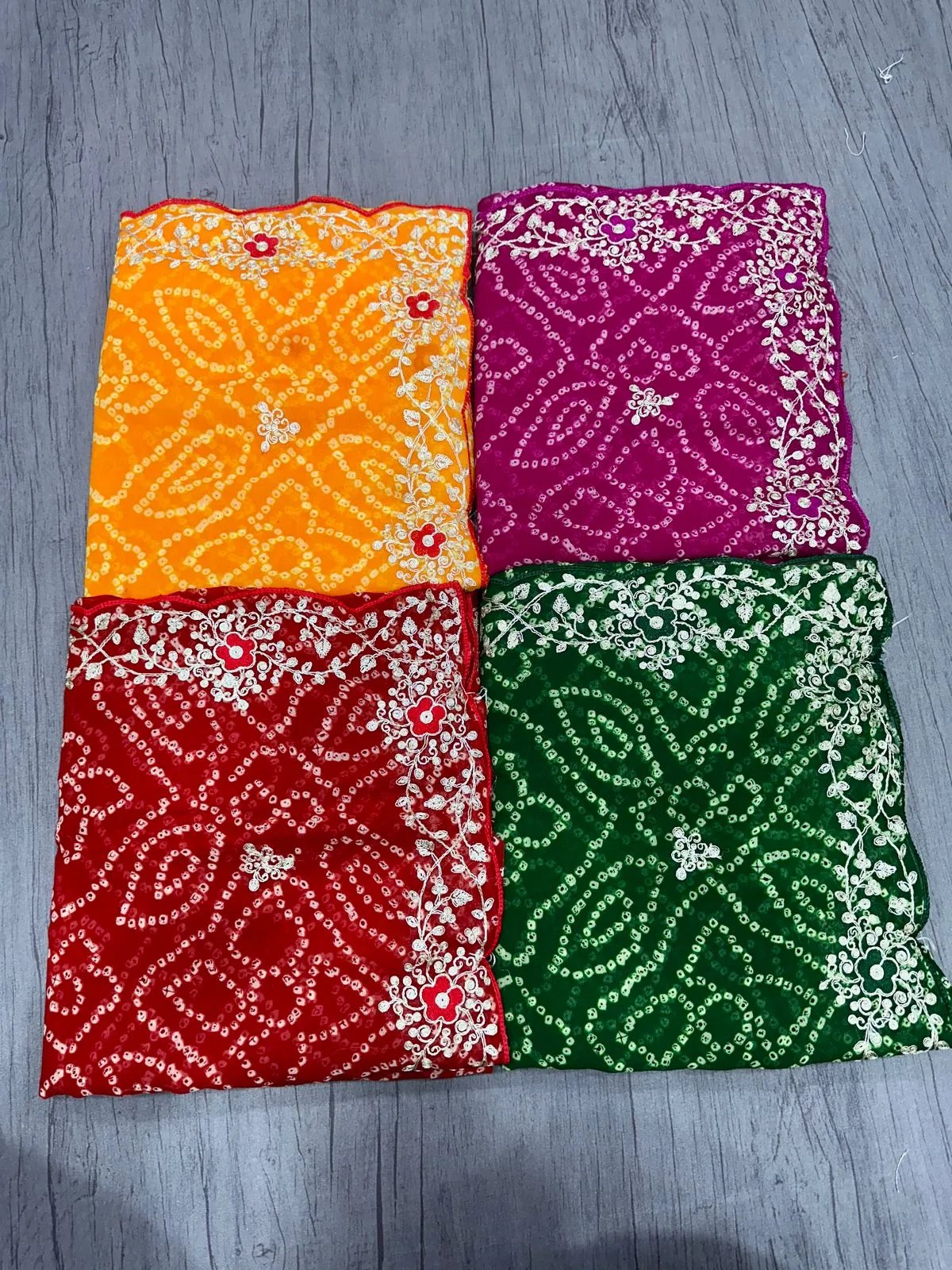 Traditional Bandhani Saree in Surat