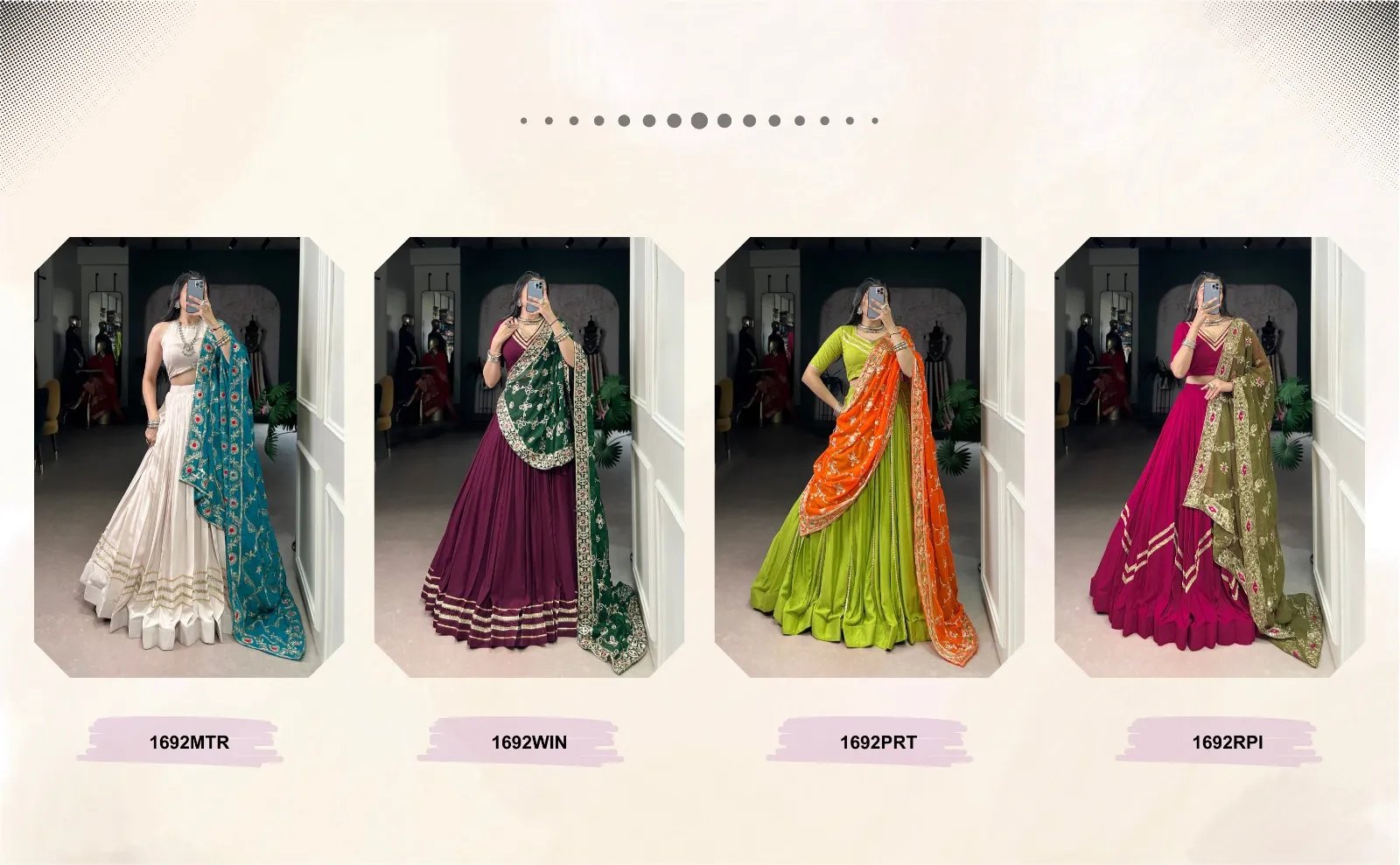 Navratri Rayon Lehenga Choli with Lace Work for Garba in Surat