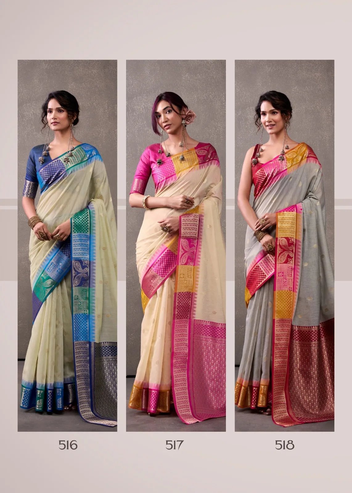 Tuti Fruti Silk Premium Saree in Surat