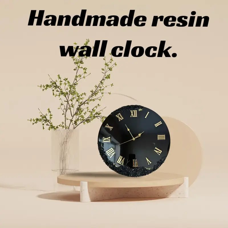 Customised Resin Handmade Wall Clock in Ahmedabad
