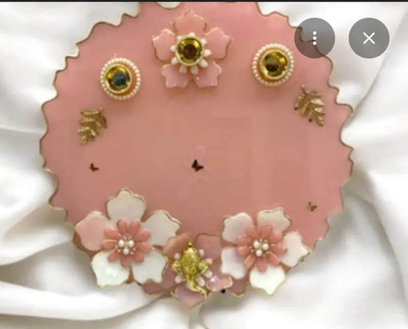 Customised Premium Resin Handmade Pooja Thali in Ahmedabad