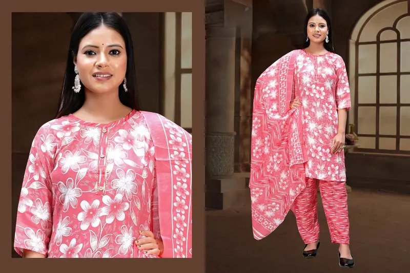 PickCell Women Kurti with Botttom & Dupatta in Thane