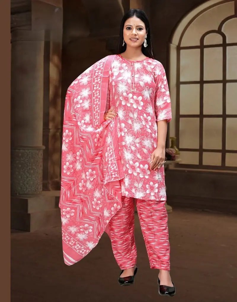 PickCell Women Kurti with Botttom & Dupatta in Thane