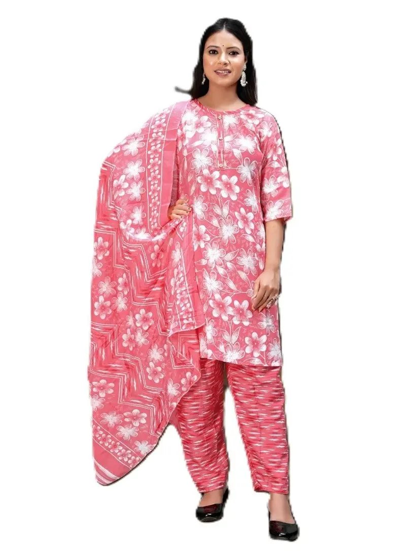 PickCell Women Kurti with Botttom & Dupatta in Thane