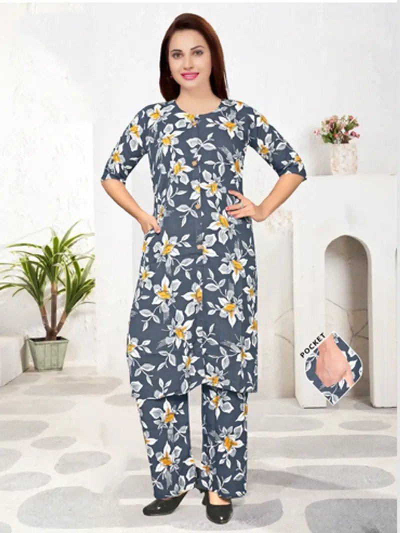 Leheriya Print Straight Kurti for Women in Thane