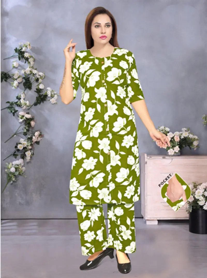 Women's Leheriya Print Straight Kurti - Tie and Dye in Thane