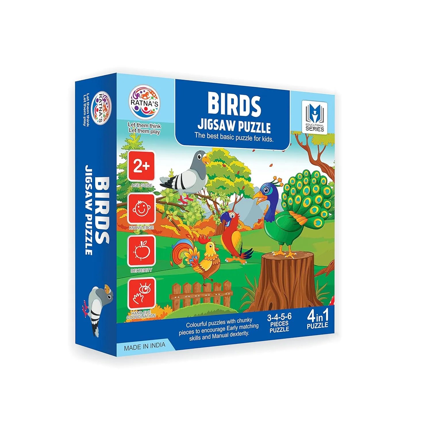 Birds Jigsaw Puzzle Game For Kids in Vadodara