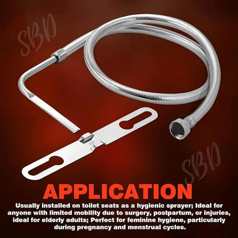 Multijet Stainless Steel Toilet Jet Bidet Spray with Hose in Surat