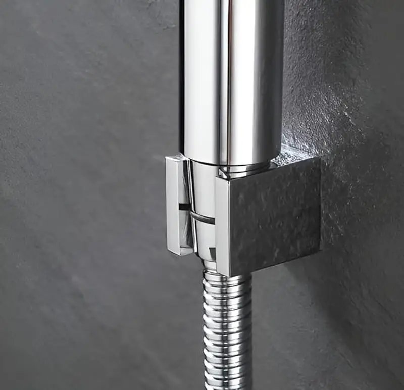 Metal Health Faucet Stand Chrome Wall Mounted Spray Holder in Surat