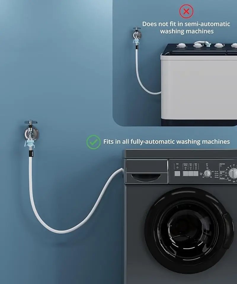 Washing Machine Tap Connector Inlet Pipe Hose Adapter in Surat