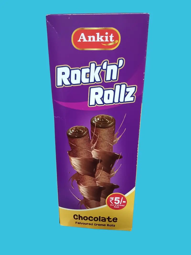 Ankit RocknRollz Chocolate Wafer Rolls in Hyderabad