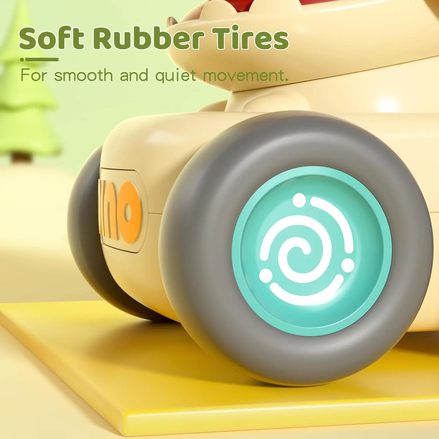 Press N Go Dino Whistle Car Push and Go Toy for Toddlers in Vadodara