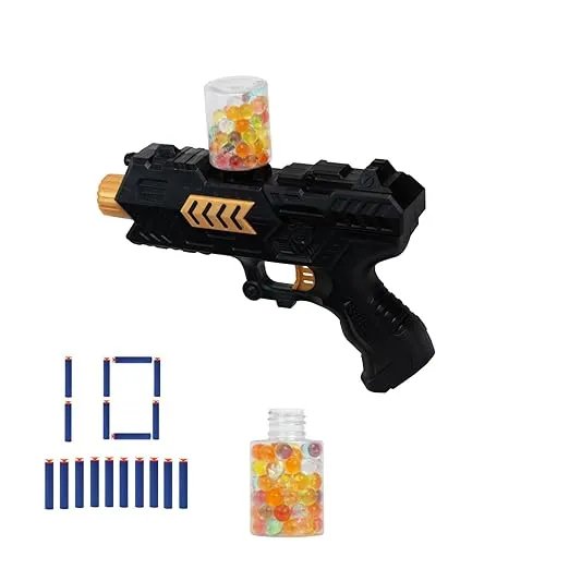 2 In 1 Soft Aqua Blaster Gun with Foam Bullets for Kids in Vadodara