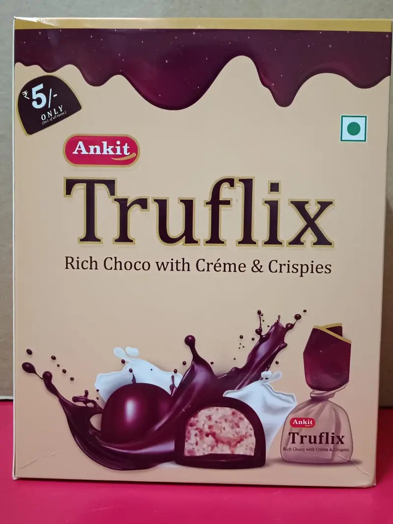 Ankit Truflix Choco Creme Crispy Truffle - Box of 70 in Hyderabad