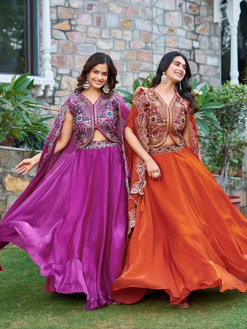 Pure Fendy Silk Wedding Lahenga Choli Collection 2025 in Jamnagar