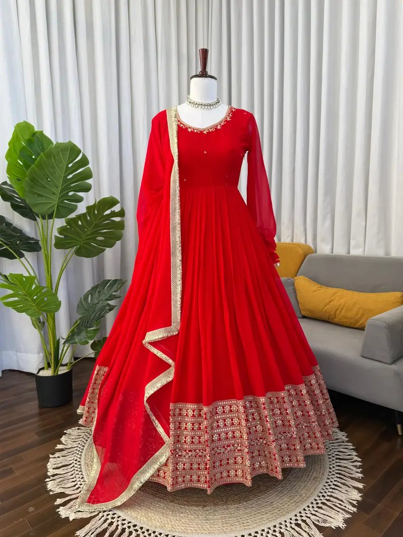 Anarkali Suit Designer Set for Women in Jamnagar