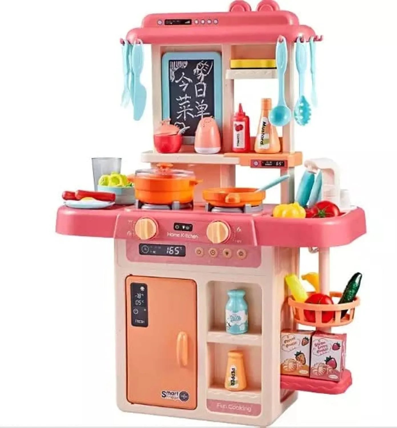 42 Pcs Kids Kitchen Play Set with Running Water and Lights in Vadodara