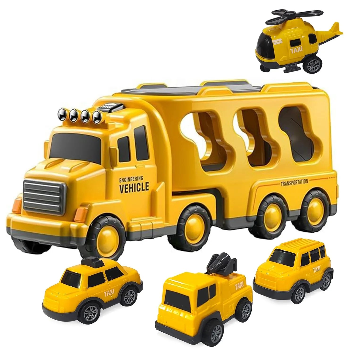 5 in 1 Double Decker Construction Truck Toy Set for Kids in Vadodara