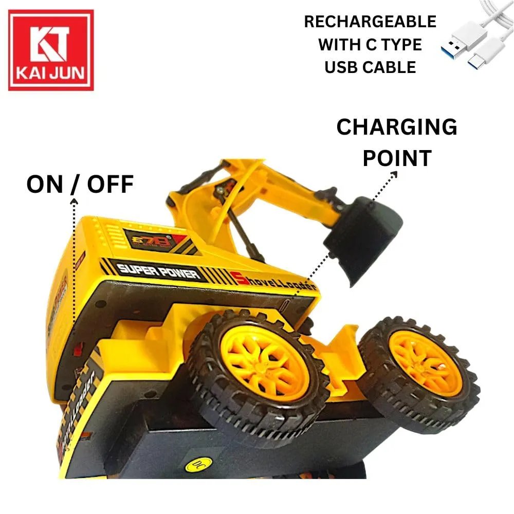 RC JCB Excavator Remote Control Construction Toy for Kids in Vadodara