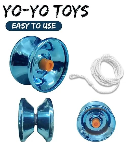 Metallic Yoyo High Speed Durable Trick Toy for Kids in Vadodara